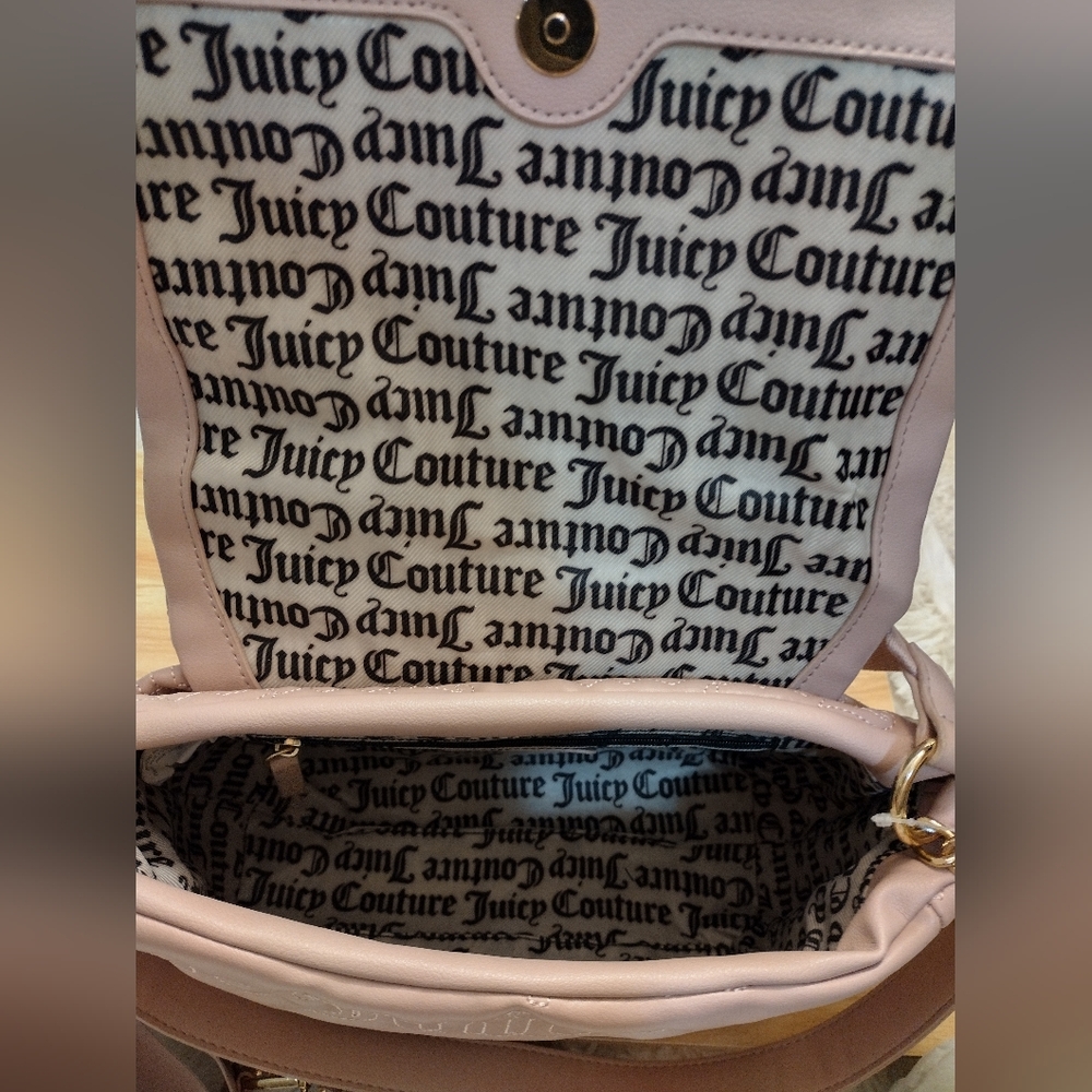Juicy Couture Pink π©·β¨ League Large Flap Purse (Multi Strap) π - Picture 10 of 11